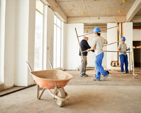 Renovierung eines Hauses